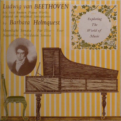 Ludwig van Beethoven - Barbara Holmquest : Piano Works (LP)