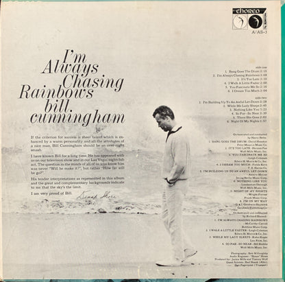 Bill Cunningham (2) : I'm Always Chasing Rainbows (LP, Album)