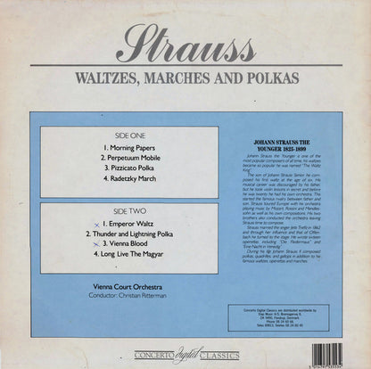 Johann Strauss Jr. : Waltzes, Marches And Polkas (LP)