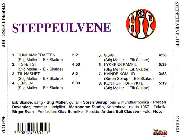 Steppeulvene : Hip (CD, Album, RE, Toc)