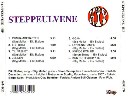 Steppeulvene : Hip (CD, Album, RE, Toc)