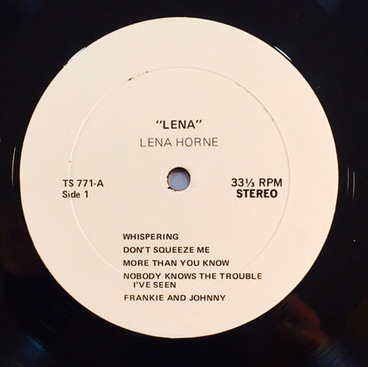 Lena Horne : Lena (LP, Comp)