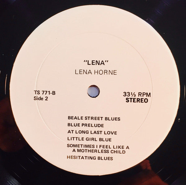 Lena Horne : Lena (LP, Comp)