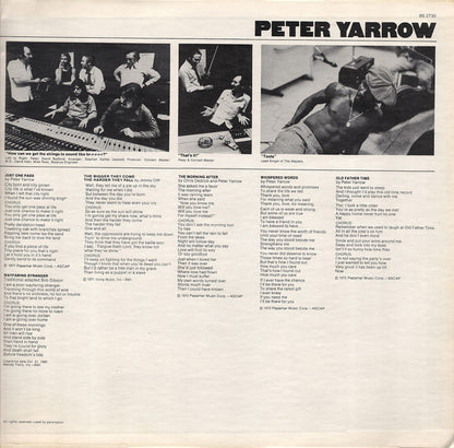 Peter Yarrow : That's Enough For Me (LP, Album, Promo, Gat)