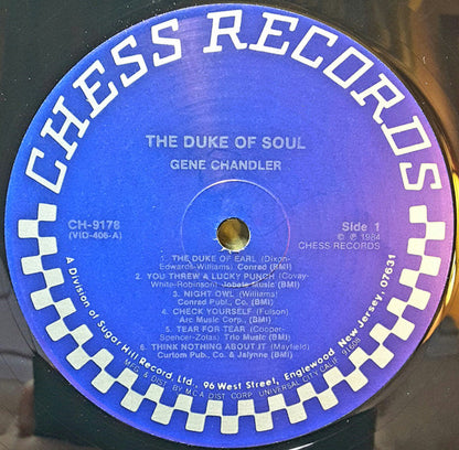 Gene Chandler : The Duke Of Soul (LP, Comp, RE)