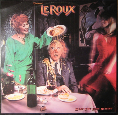 Le Roux : Keep The Fire Burnin' (LP, Album, Win)