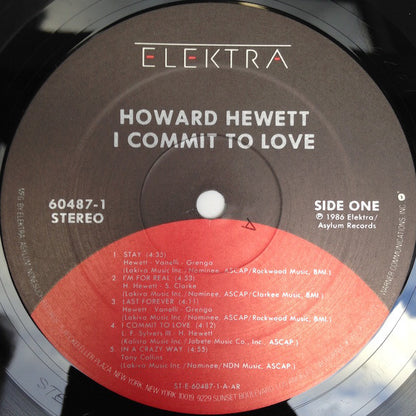 Howard Hewett : I Commit To Love (LP, Album, All)