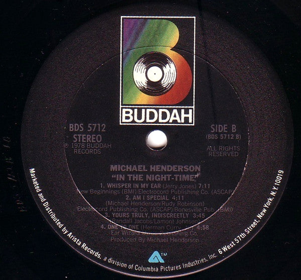 Michael Henderson : In The Night-Time (LP, Album)