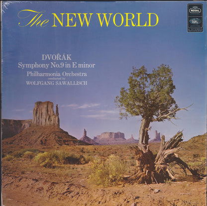 Antonín Dvořák, Wolfgang Sawallisch, Philharmonia Orchestra : The New World - Dvořák - Symphony No. 9 in E minor (LP, RE)