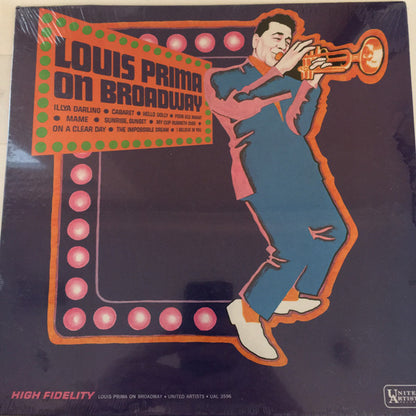 Louis Prima : Louis Prima On Broadway (LP)