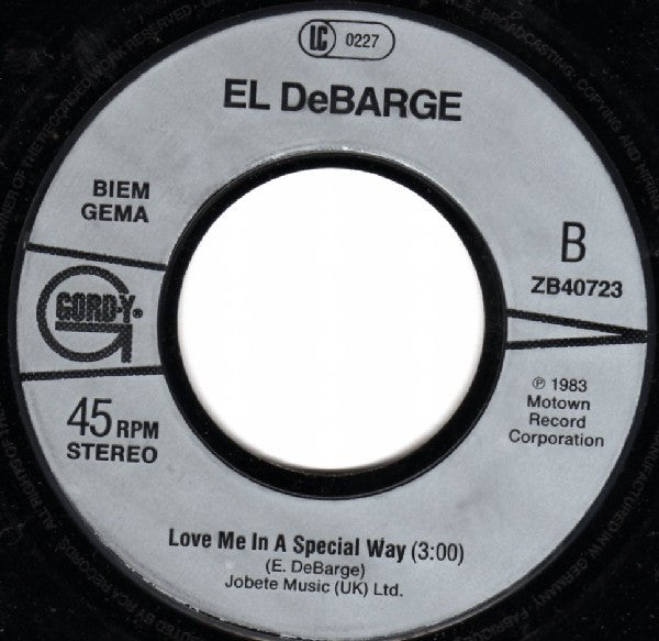 El DeBarge : Who's Johnny ("Short Circuit" Theme) (7", Single)