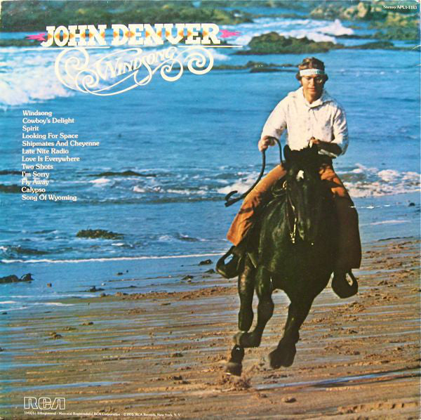 John Denver : Windsong (LP, Album, Gat)