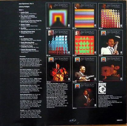 Johnny Hodges : Jazz Spectrum Vol. 10 (LP, Comp)