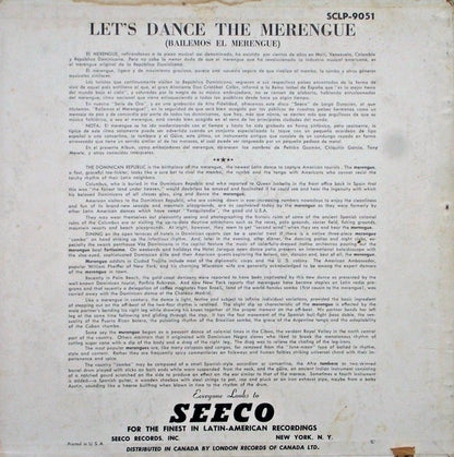 Petiton Guzman Y Sus Merengueros, Chiquitin Garcia & Tony Merete : Let's Dance The Merengue  (LP, Comp)