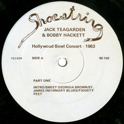 Jack Teagarden, Bobby Hackett : Hollywood Bowl Concert July 26, 1963 (LP, Album)