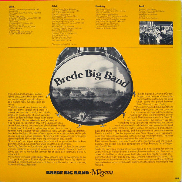 Brede Big Band : Brede Big Band (LP)