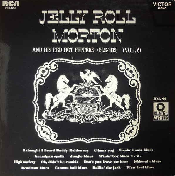 Jelly Roll Morton's Red Hot Peppers : (1926-1939) (Vol. 2) (LP, Comp, Mono)