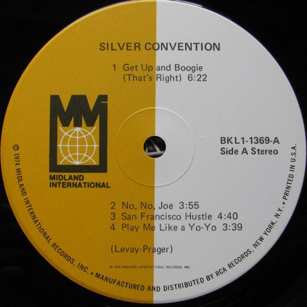 Silver Convention : Silver Convention (LP, Album)