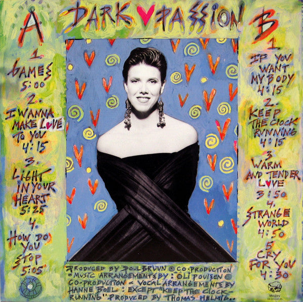 Hanne Boel : Dark Passion (LP, Album)