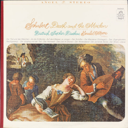 Franz Schubert, Dietrich Fischer-Dieskau, Gerald Moore : Death And The Maiden (And Other Songs) (LP)