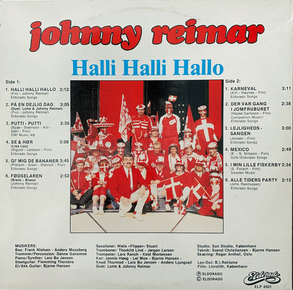 Johnny Reimar : Halli Halli Hallo (LP, Album)