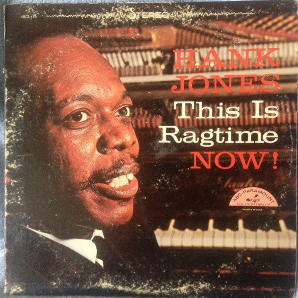 Hank Jones : This Is Ragtime Now! (LP, Album)