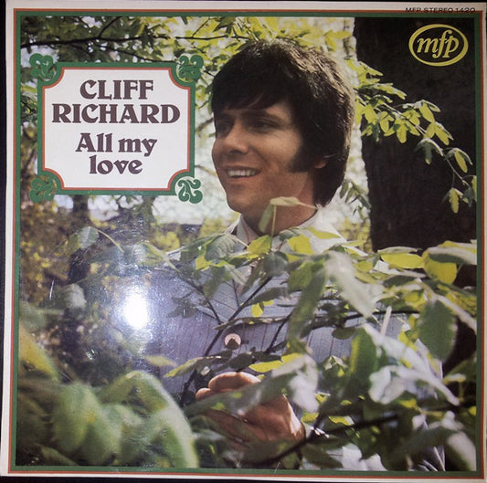 Cliff Richard : All My Love (LP, Album, RE)