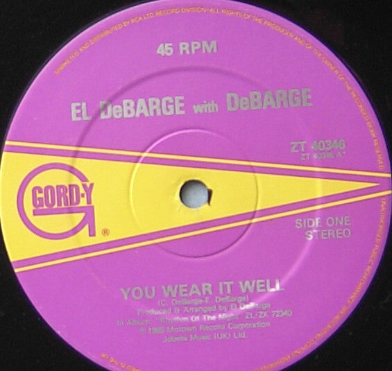 El DeBarge With DeBarge : You Wear It Well (12")