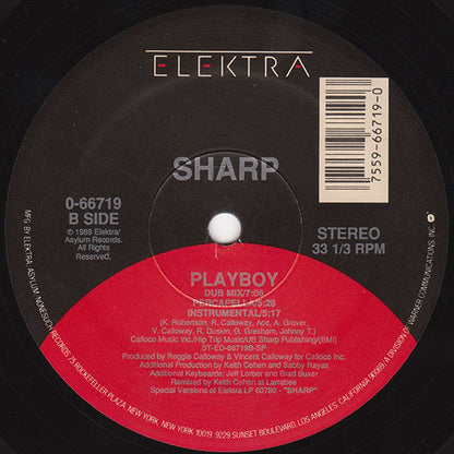 Sharp (3) : Playboy (12", Single)