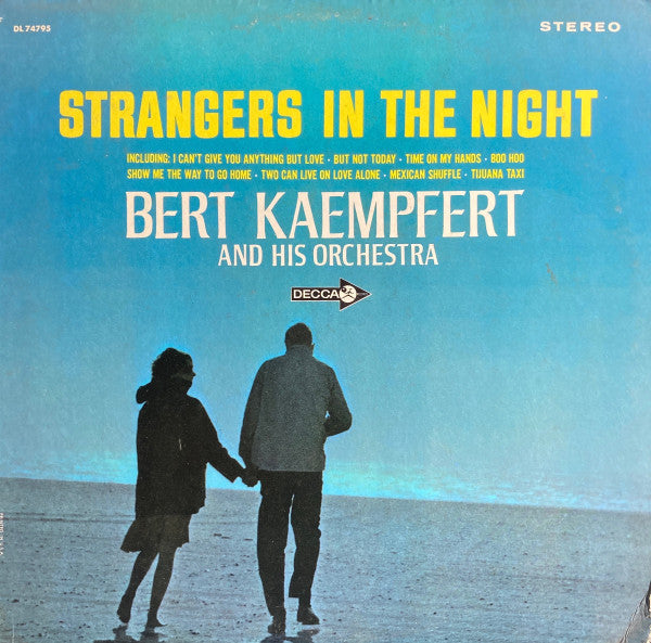 Bert Kaempfert & His Orchestra : Strangers In The Night (LP, Album, Glo)