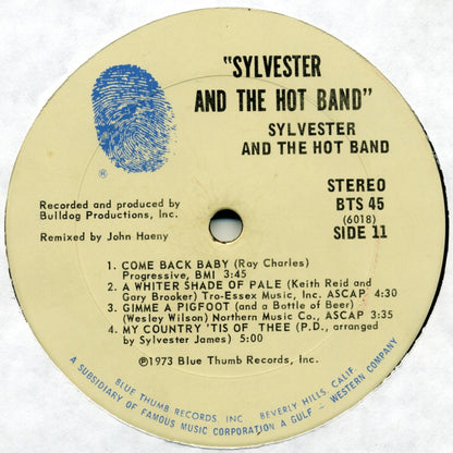 Sylvester And The Hot Band : Sylvester And The Hot Band (LP, Album)