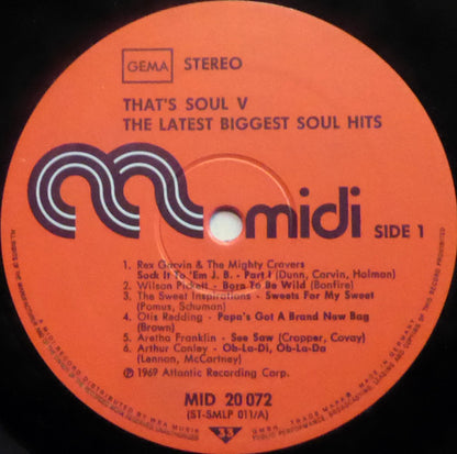 Various : That's Soul 5 (LP, Comp, RE)