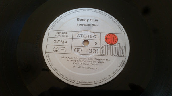 Benny Blue : Lady Belle Star (LP)