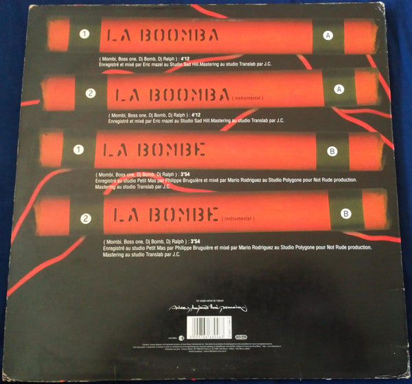 Le 3ème Œil : La Boomba (12")