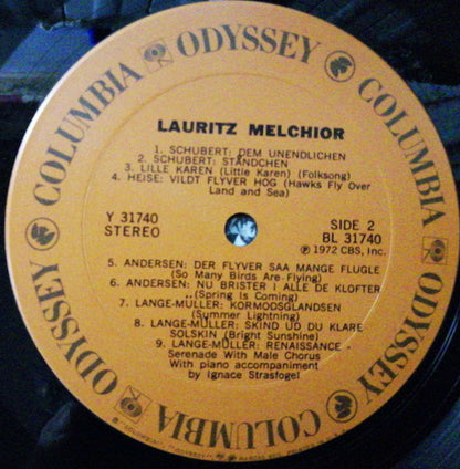 Lauritz Melchior : Heldentenor Of The Century (LP, Comp, Mono)