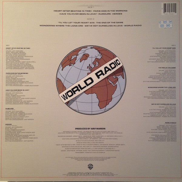 Leo Sayer : World Radio (LP, Album, Los)