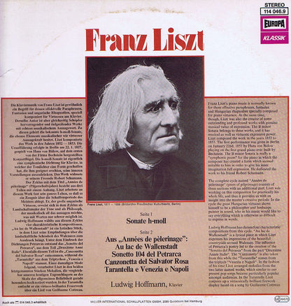 Ludwig Hoffmann, Franz Liszt : Franz Liszt (LP)