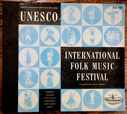 Various, Jack Bornoff : Unesco International Folk Music Festival The International Musical Eisteddfod (2xLP)