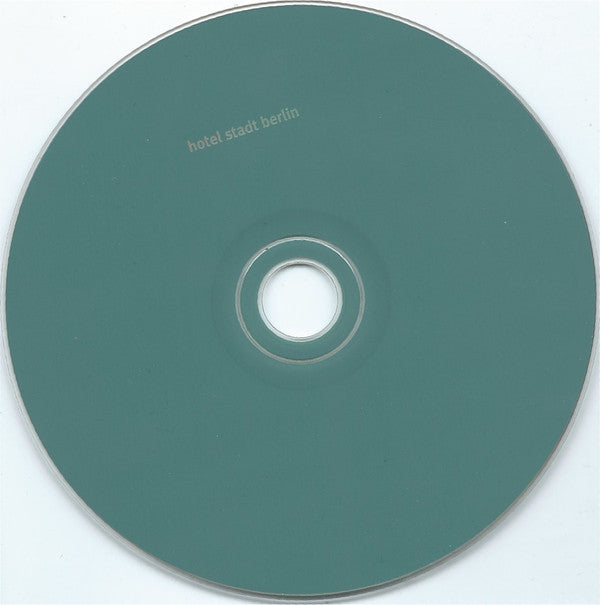 Various : Hotel Stadt Berlin (A Showcase Of New Electronic Record Labels From Berlin) (CD, Comp)