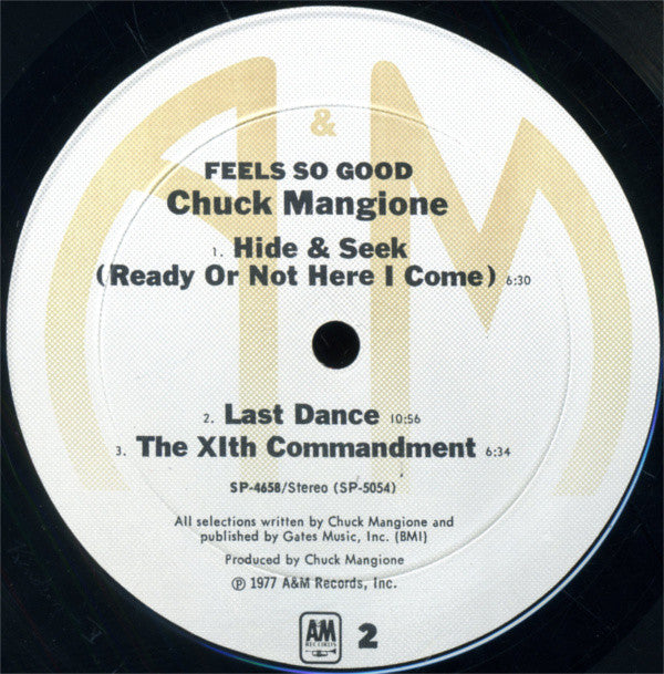 Chuck Mangione : Feels So Good (LP, Album, Mon)