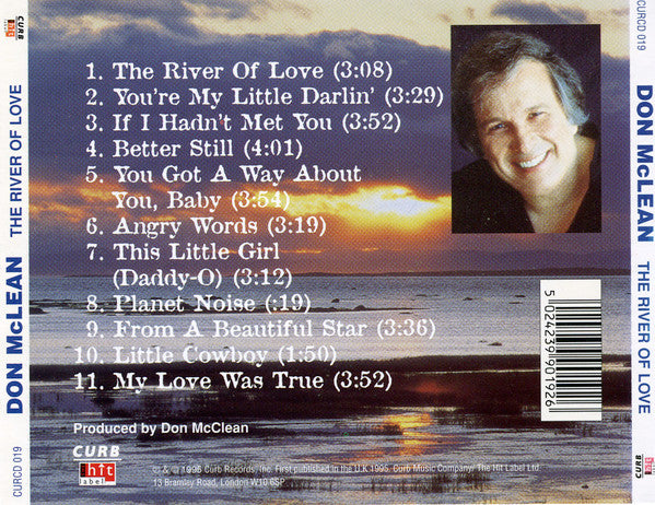 Don McLean : The River Of Love (CD, Album)