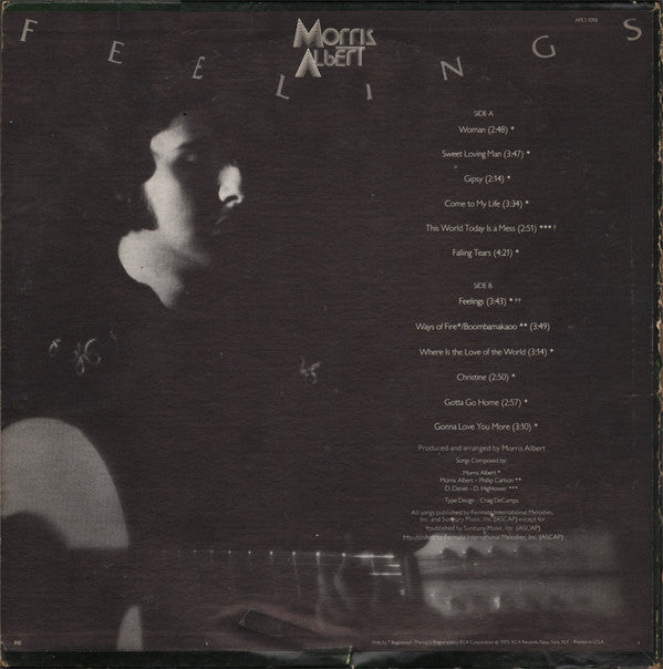 Morris Albert : Feelings (LP, Album)