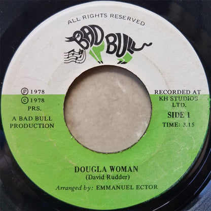 David Rudder : Dougla Woman (7")