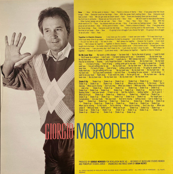 Philip Oakey & Giorgio Moroder : Philip Oakey & Giorgio Moroder (LP, Album, P/Mixed)