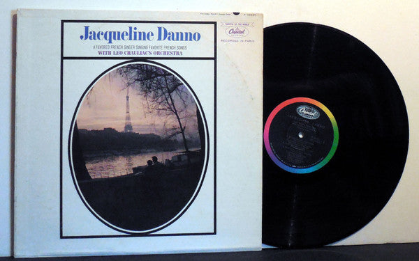 Jacqueline Danno, Léo Chauliac Et Son Orchestre : Jacqueline Danno Sings Favorite French Songs (LP, Album, Mono)