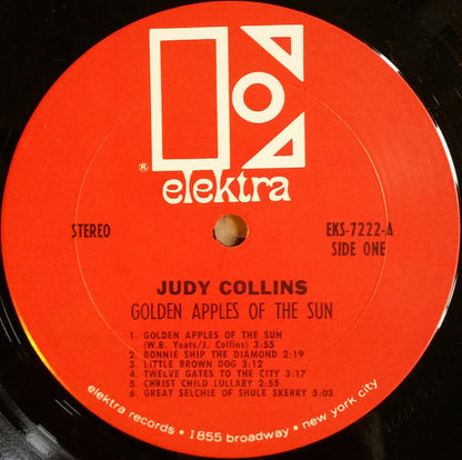 Judy Collins : Golden Apples Of The Sun (LP, Album, RP)