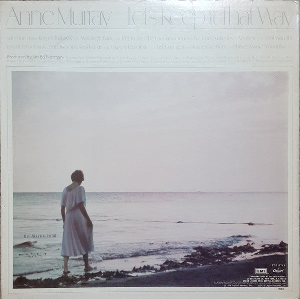 Anne Murray : Let's Keep It That Way (LP, Album, Club, Col)