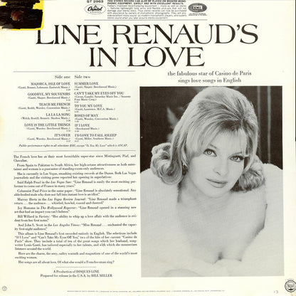 Line Renaud : Line Renaud's In Love (LP, Album)