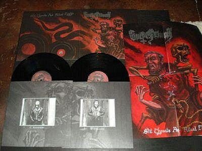 Cult Of Daath : Slit Throats And Ritual Nights (2xLP, Album, Gat)