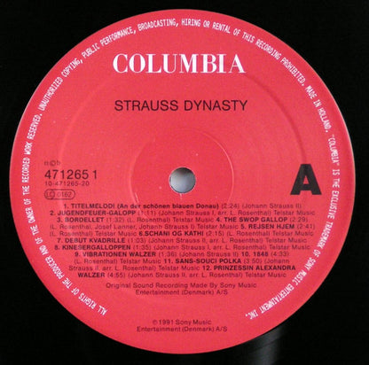 Various : Strauss Dynasty (LP, Album)